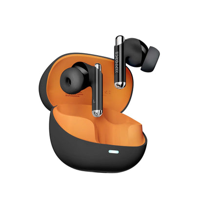 ZIPFORCE True Wireless Earbuds, Fully in-Ear Bluetooth 5.3 Headphones 4-Mics ENC Clear Call, Bluetooth Earbuds Touch Control 40 Playtime, IPX5 Waterproof TWS, Light-Weight Earphones
